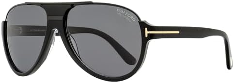 Tom Ford Rectangular Sunglasses TF494 Frederik 53Y Blonde Havana